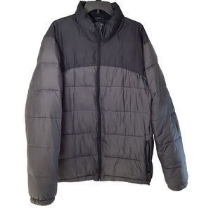 Champion Jacket Mens XL Black Full Zip Venture Loft Puffer Outerwear C9